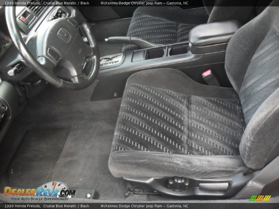 Black Interior - 1999 Honda Prelude  Photo #7