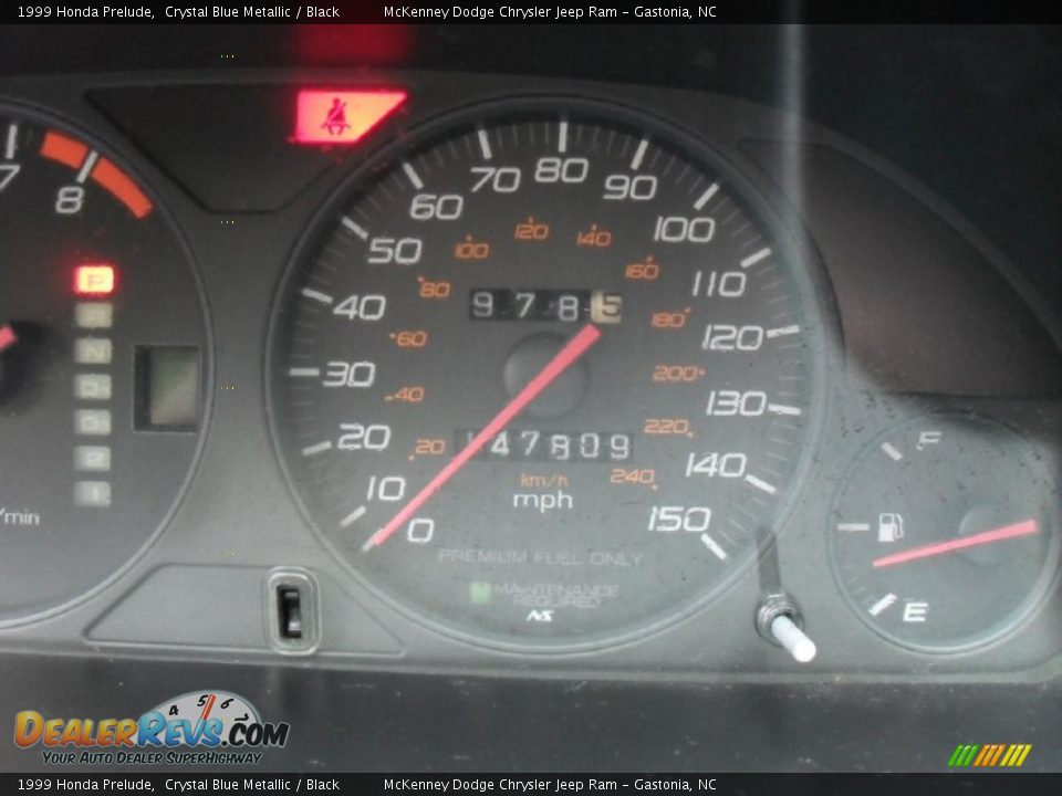 1999 Honda Prelude  Gauges Photo #14