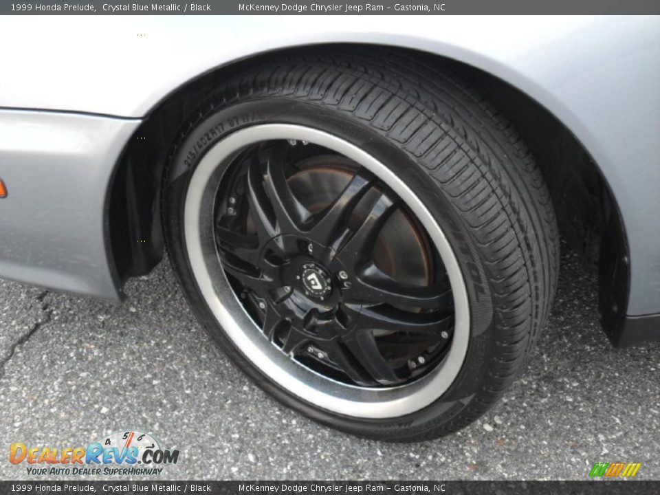 1999 Honda Prelude Crystal Blue Metallic / Black Photo #15