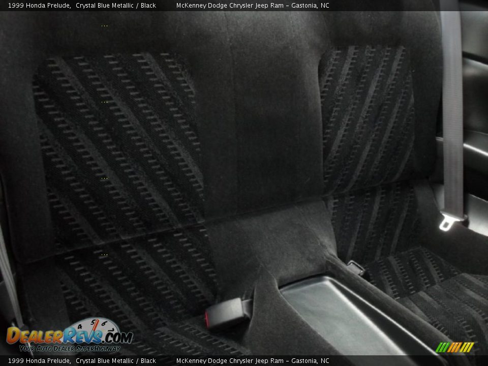 1999 Honda Prelude Crystal Blue Metallic / Black Photo #17