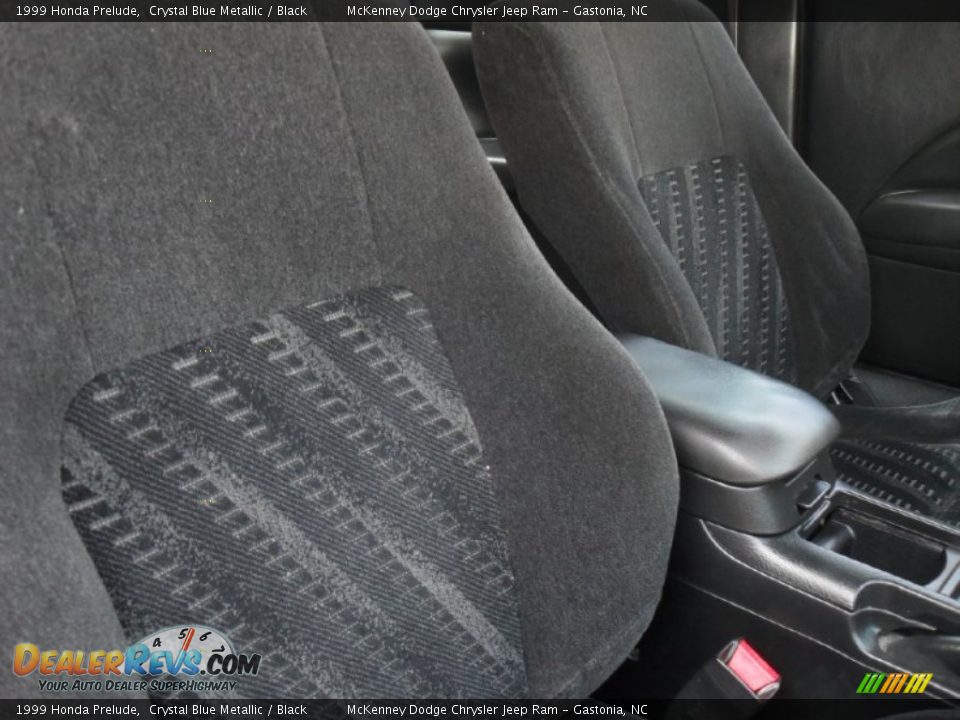 1999 Honda Prelude Crystal Blue Metallic / Black Photo #19