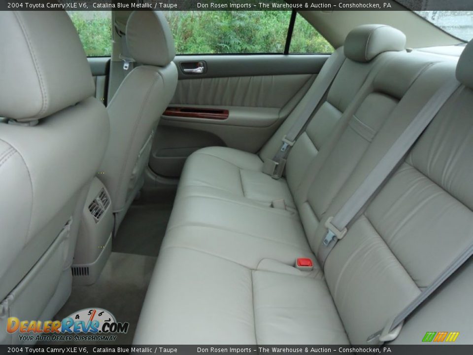 Taupe Interior - 2004 Toyota Camry XLE V6 Photo #29