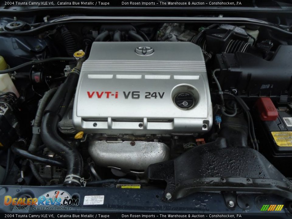 2004 Toyota Camry XLE V6 3.0 Liter DOHC 24-Valve V6 Engine Photo #35