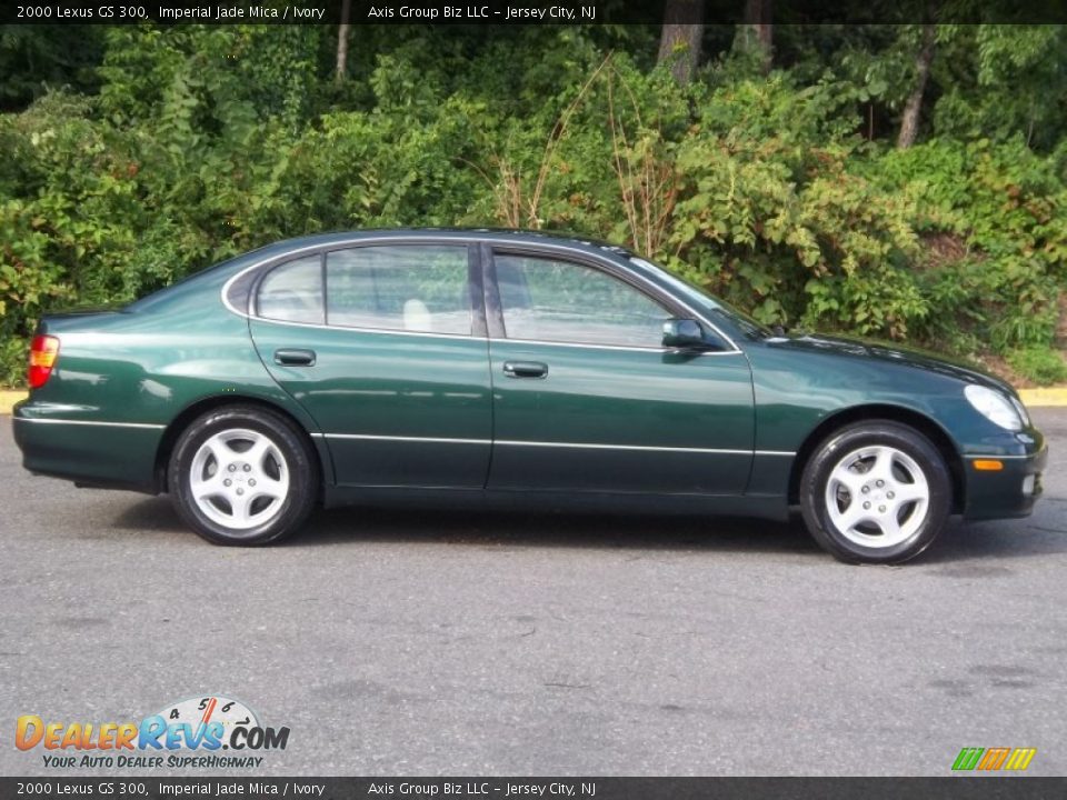 2000 Lexus GS 300 Imperial Jade Mica / Ivory Photo #4