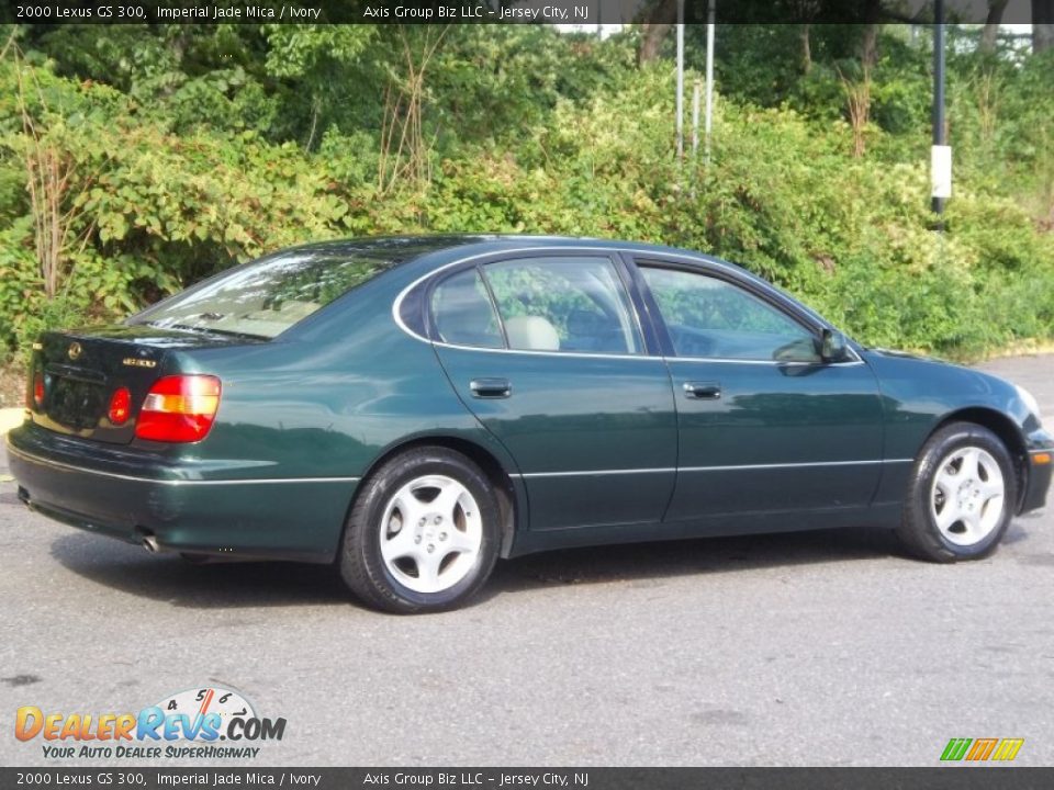 2000 Lexus GS 300 Imperial Jade Mica / Ivory Photo #5
