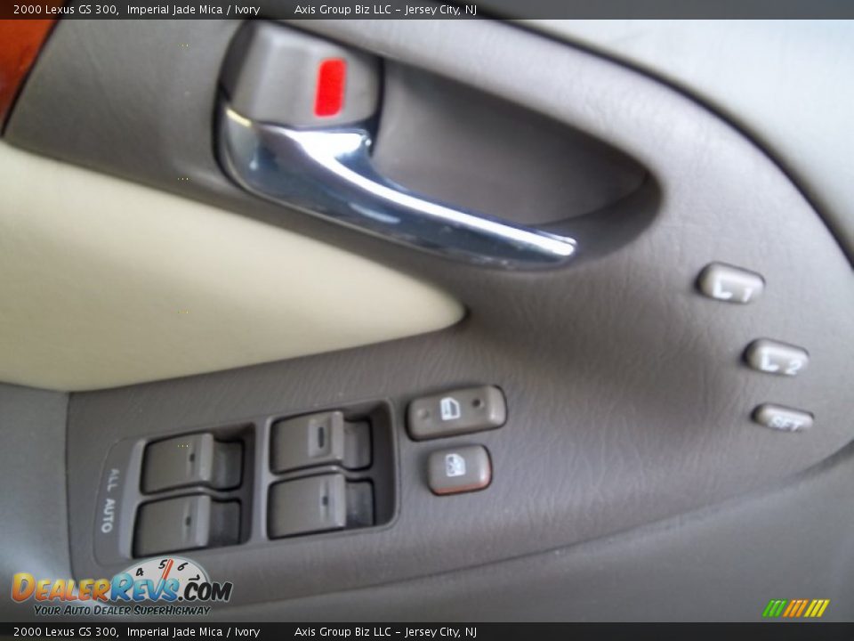 2000 Lexus GS 300 Imperial Jade Mica / Ivory Photo #9