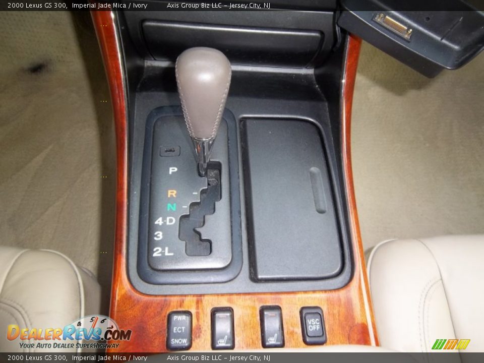 2000 Lexus GS 300 Imperial Jade Mica / Ivory Photo #12