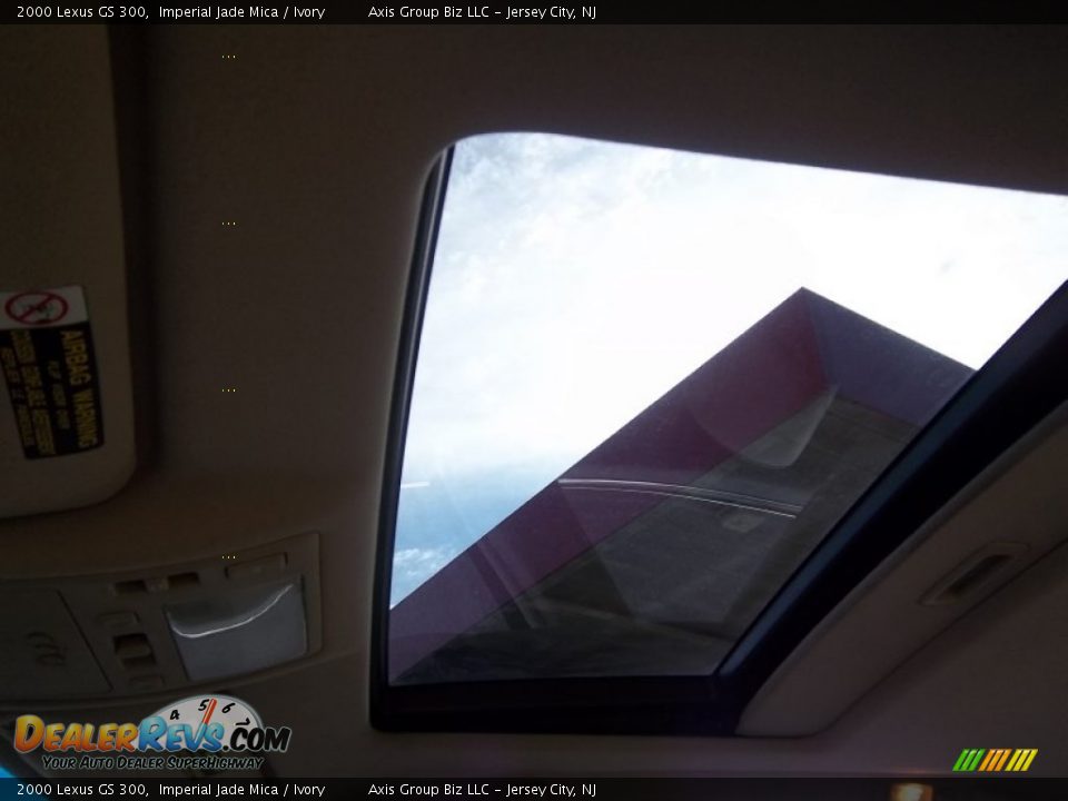 2000 Lexus GS 300 Imperial Jade Mica / Ivory Photo #13