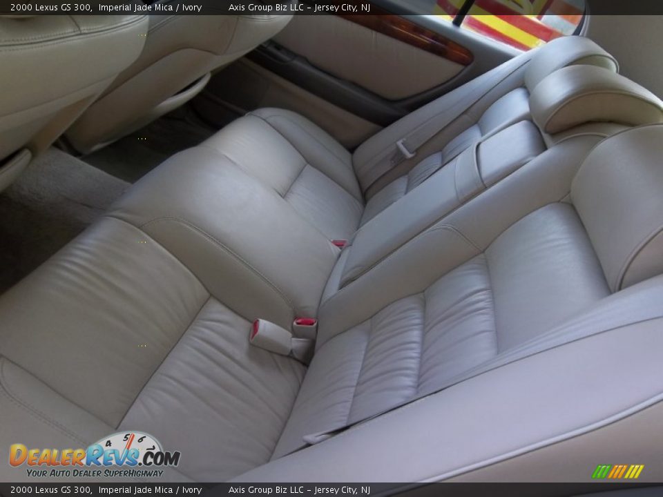 2000 Lexus GS 300 Imperial Jade Mica / Ivory Photo #14