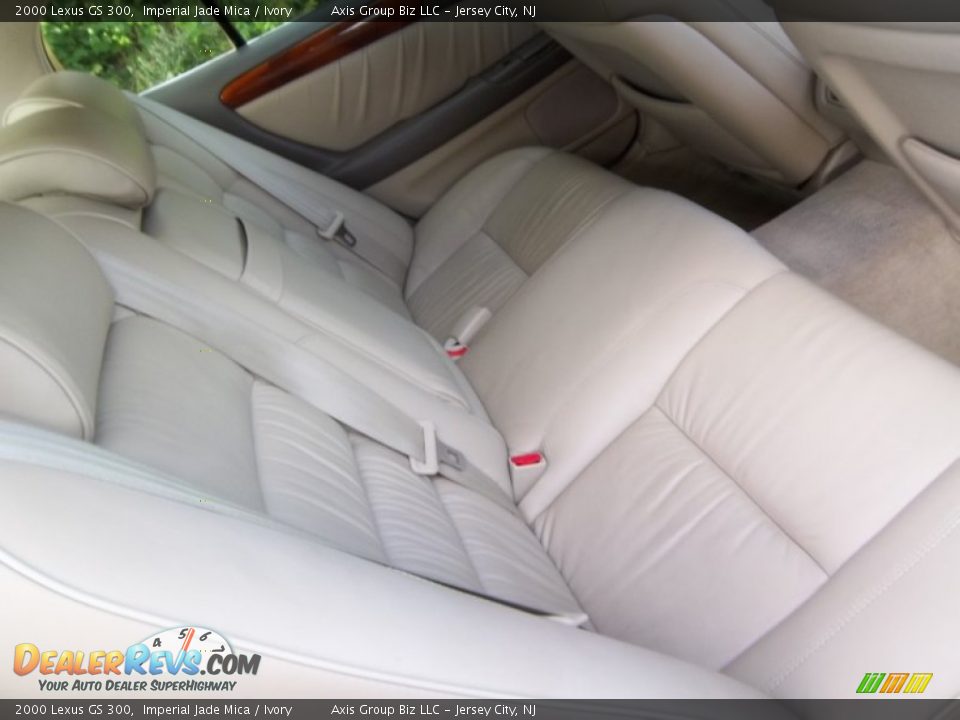 2000 Lexus GS 300 Imperial Jade Mica / Ivory Photo #19