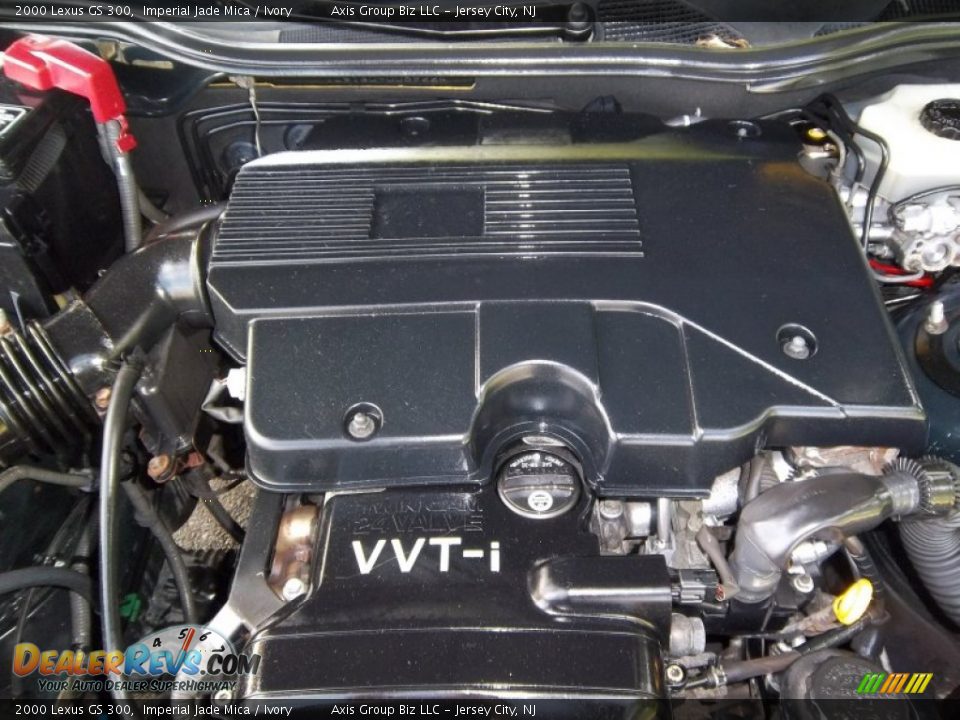 2000 Lexus GS 300 Imperial Jade Mica / Ivory Photo #25
