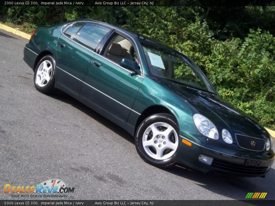 2000 Lexus GS 300 Imperial Jade Mica / Ivory Photo #27