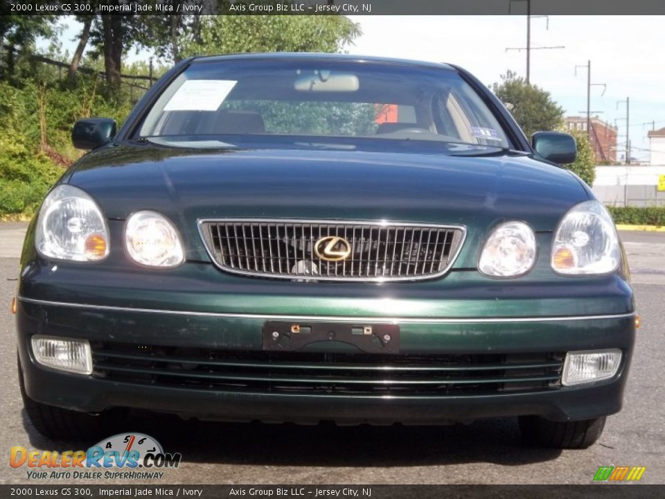 2000 Lexus GS 300 Imperial Jade Mica / Ivory Photo #28
