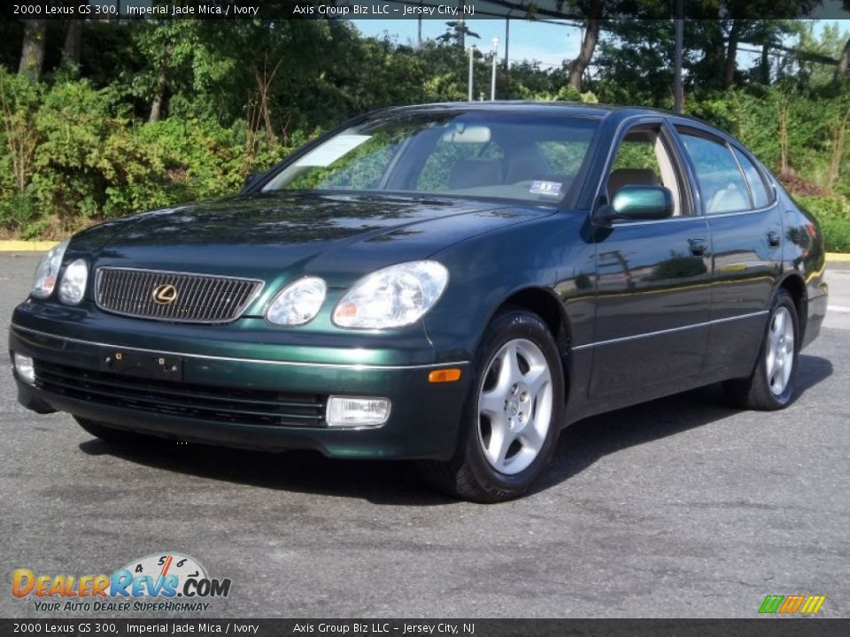 2000 Lexus GS 300 Imperial Jade Mica / Ivory Photo #29