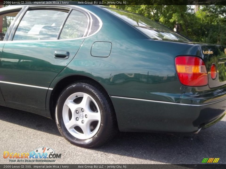 2000 Lexus GS 300 Imperial Jade Mica / Ivory Photo #31