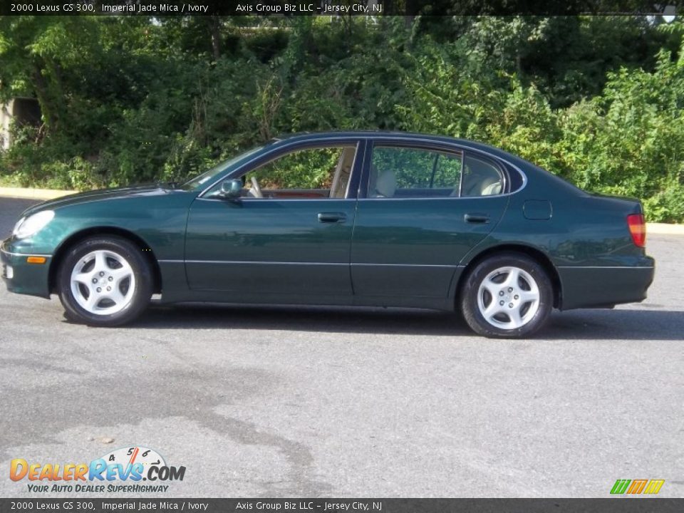 2000 Lexus GS 300 Imperial Jade Mica / Ivory Photo #32