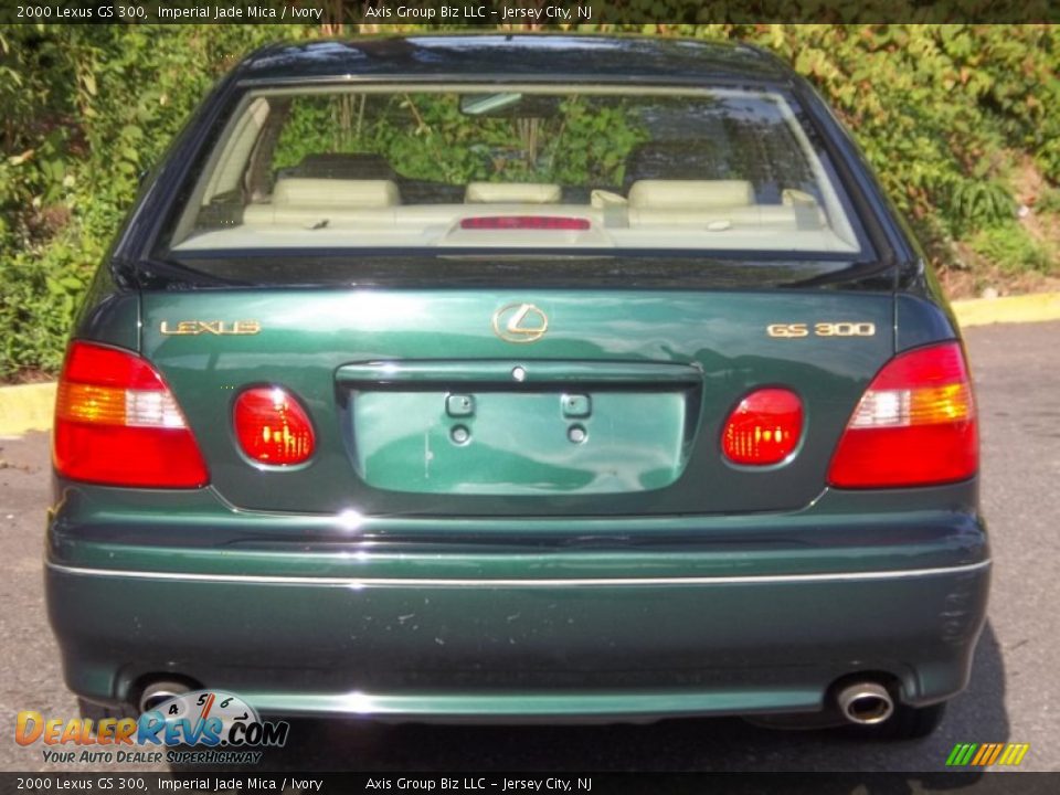 2000 Lexus GS 300 Imperial Jade Mica / Ivory Photo #35