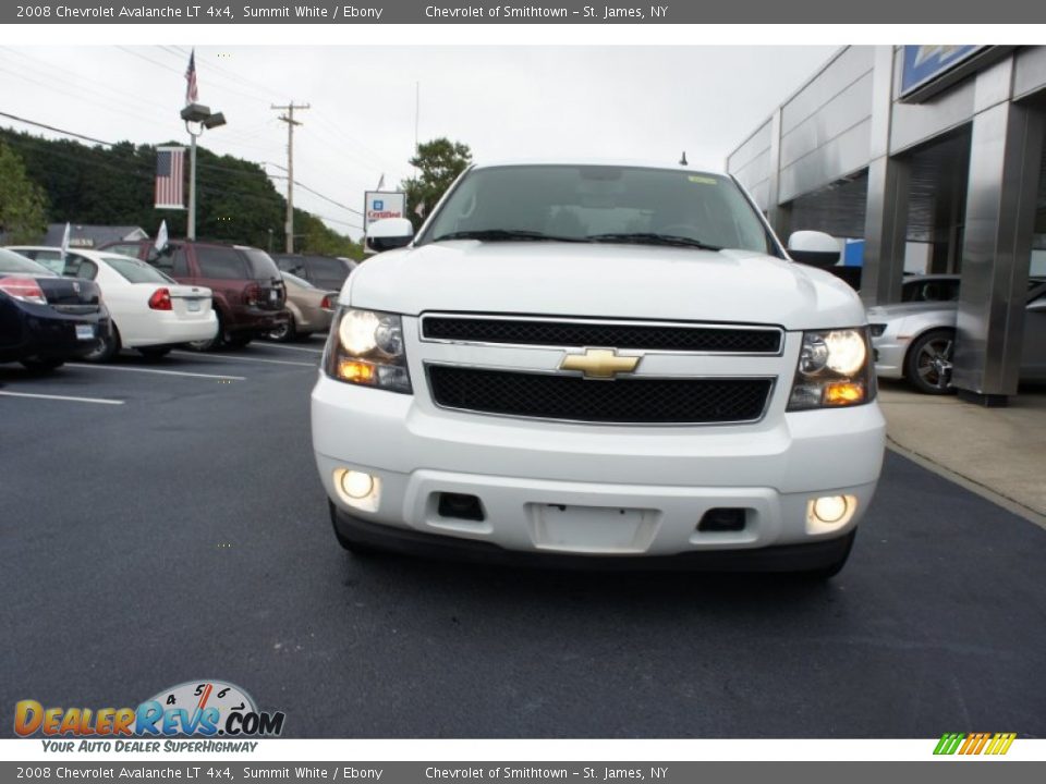 2008 Chevrolet Avalanche LT 4x4 Summit White / Ebony Photo #3