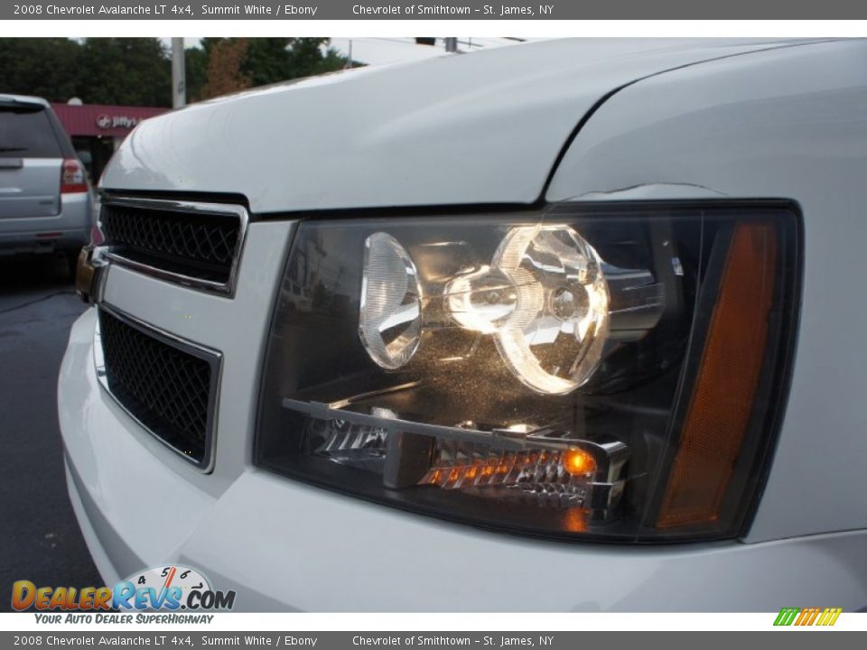 2008 Chevrolet Avalanche LT 4x4 Summit White / Ebony Photo #19