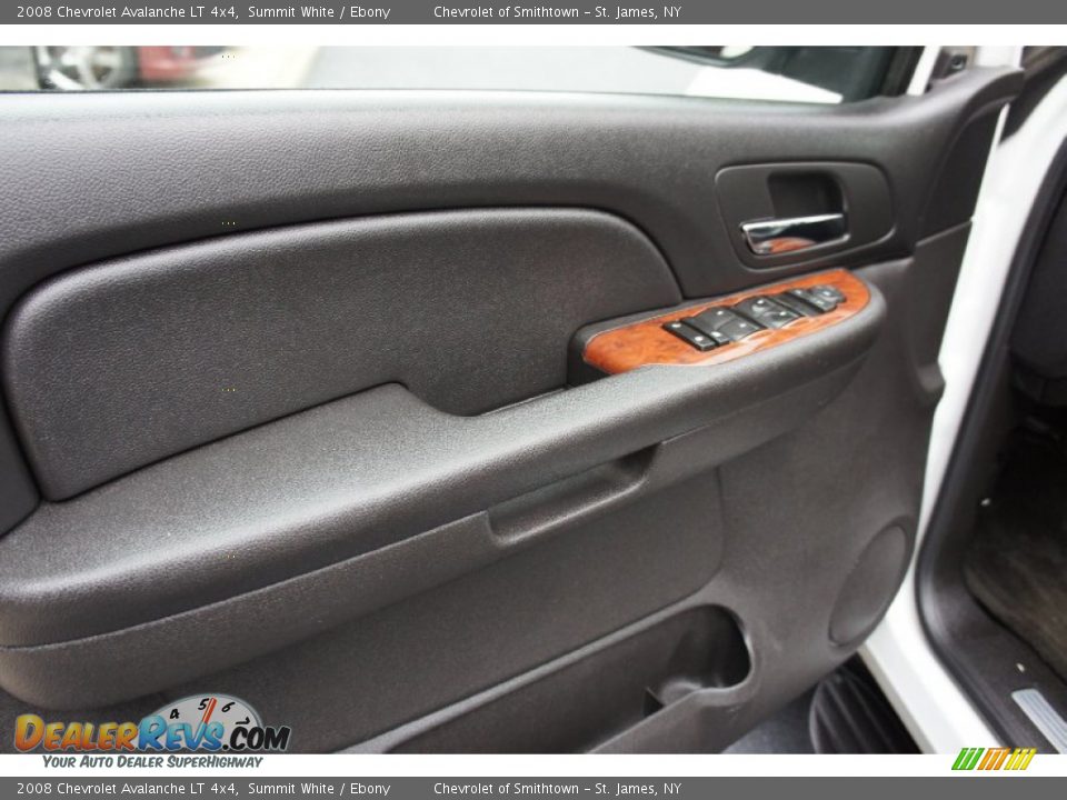 2008 Chevrolet Avalanche LT 4x4 Summit White / Ebony Photo #26