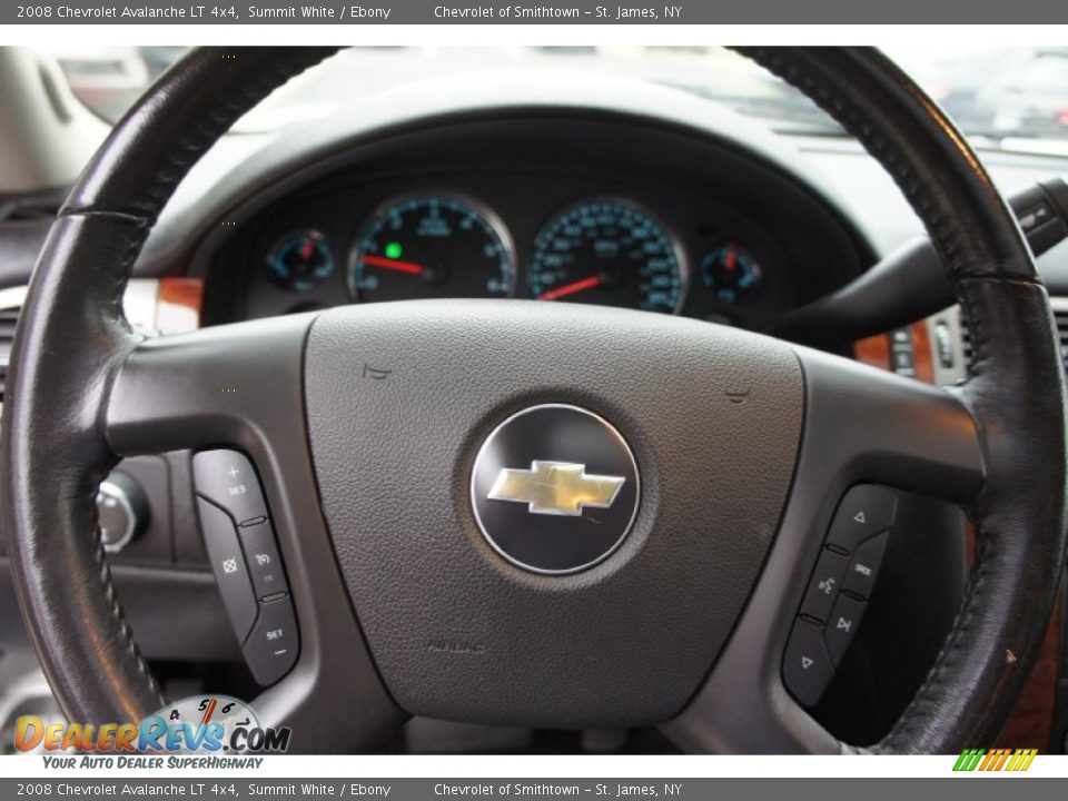 2008 Chevrolet Avalanche LT 4x4 Summit White / Ebony Photo #28