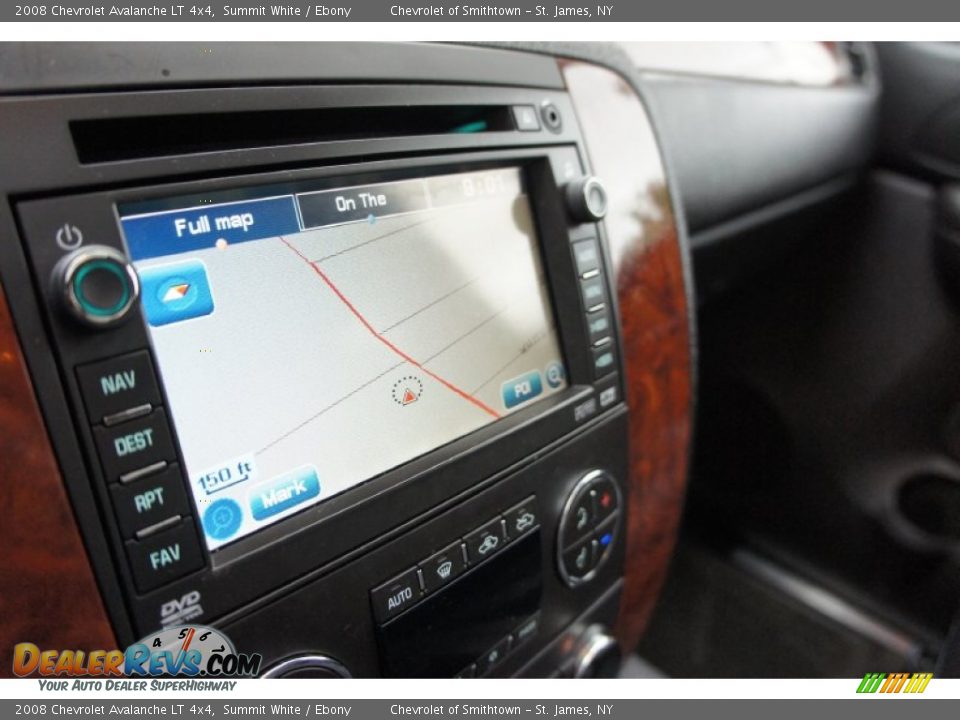 2008 Chevrolet Avalanche LT 4x4 Summit White / Ebony Photo #33