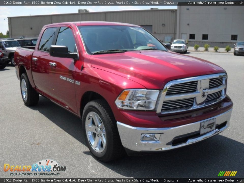 Deep Cherry Red Crystal Pearl 2012 Dodge Ram 1500 Big Horn Crew Cab 4x4 Photo #5