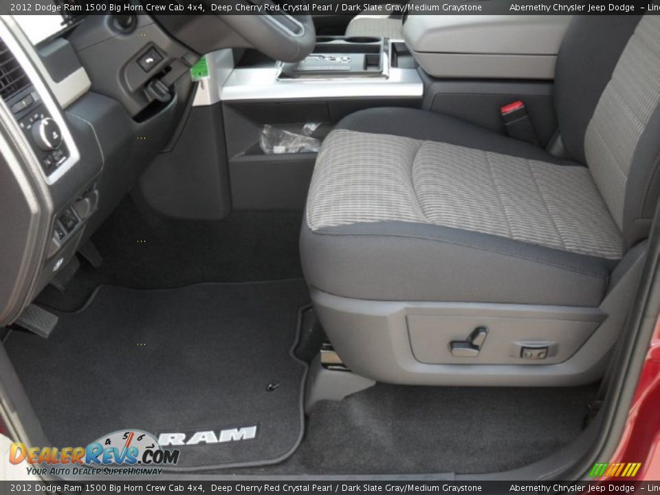 2012 Dodge Ram 1500 Big Horn Crew Cab 4x4 Deep Cherry Red Crystal Pearl / Dark Slate Gray/Medium Graystone Photo #7