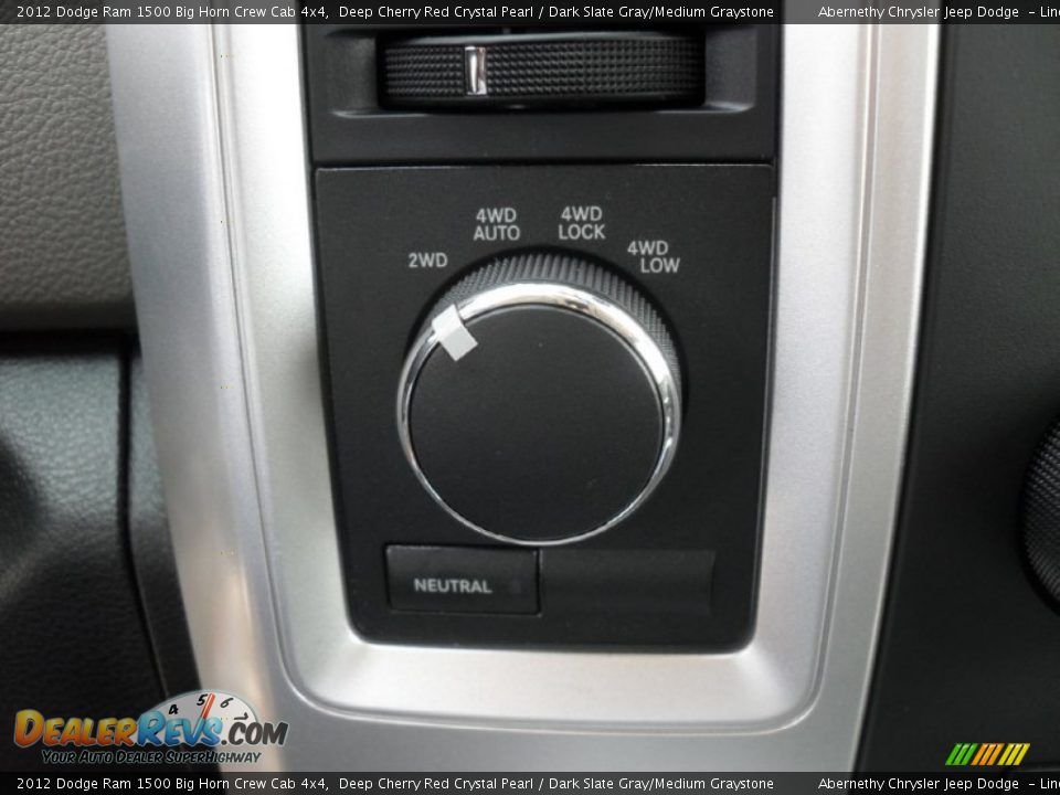 Controls of 2012 Dodge Ram 1500 Big Horn Crew Cab 4x4 Photo #10