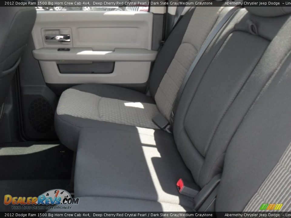 2012 Dodge Ram 1500 Big Horn Crew Cab 4x4 Deep Cherry Red Crystal Pearl / Dark Slate Gray/Medium Graystone Photo #14