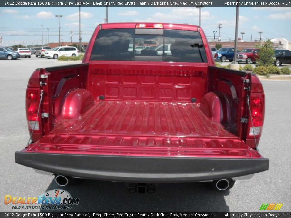 2012 Dodge Ram 1500 Big Horn Crew Cab 4x4 Deep Cherry Red Crystal Pearl / Dark Slate Gray/Medium Graystone Photo #17