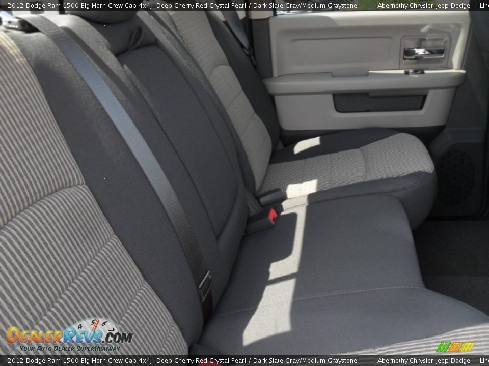 2012 Dodge Ram 1500 Big Horn Crew Cab 4x4 Deep Cherry Red Crystal Pearl / Dark Slate Gray/Medium Graystone Photo #18