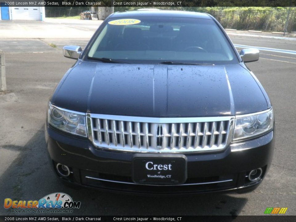 2008 Lincoln MKZ AWD Sedan Black / Dark Charcoal Photo #3