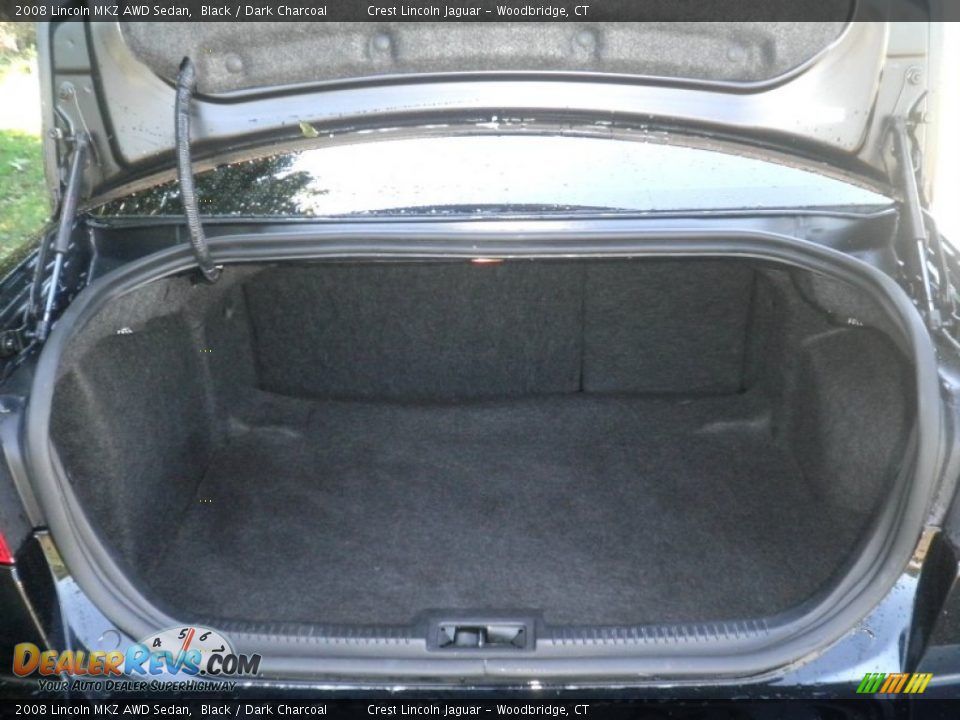 2008 Lincoln MKZ AWD Sedan Black / Dark Charcoal Photo #8