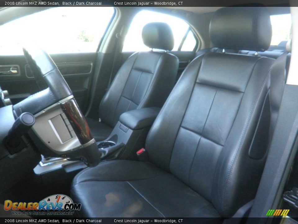 2008 Lincoln MKZ AWD Sedan Black / Dark Charcoal Photo #9