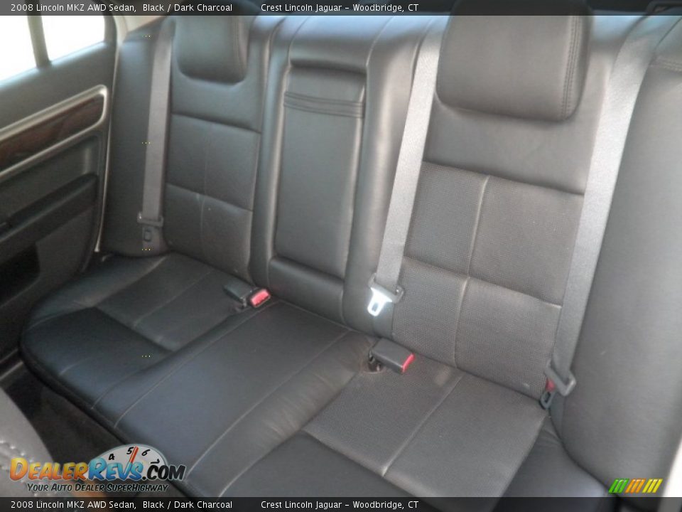 2008 Lincoln MKZ AWD Sedan Black / Dark Charcoal Photo #10