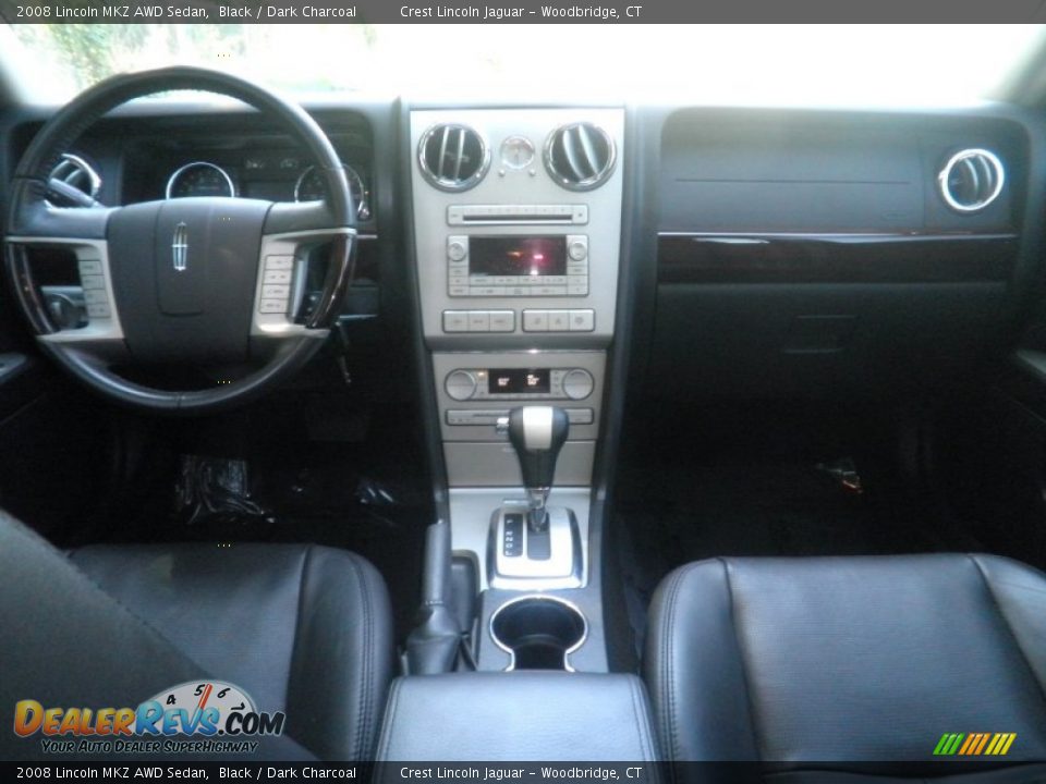 2008 Lincoln MKZ AWD Sedan Black / Dark Charcoal Photo #11