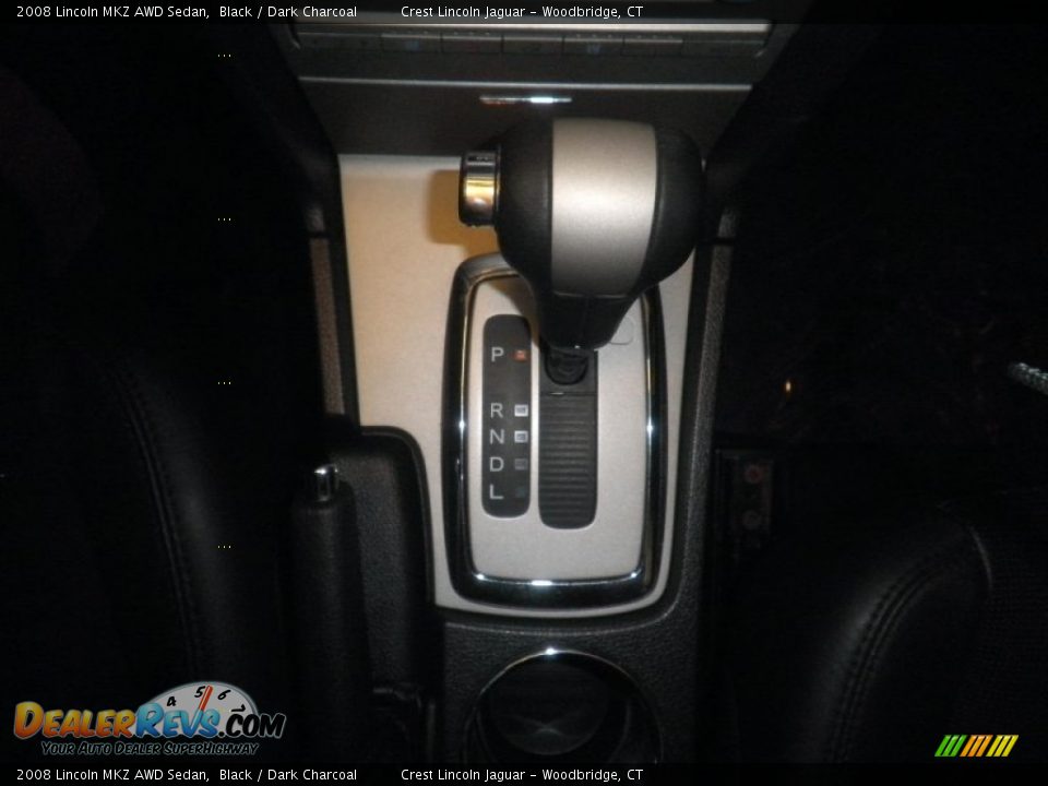 2008 Lincoln MKZ AWD Sedan Black / Dark Charcoal Photo #14