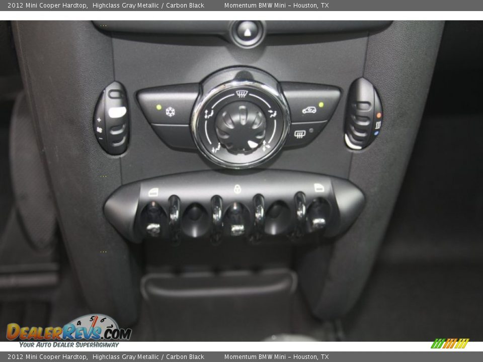 2012 Mini Cooper Hardtop Highclass Gray Metallic / Carbon Black Photo #12