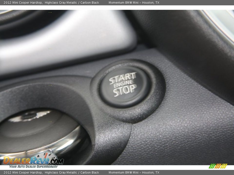 2012 Mini Cooper Hardtop Highclass Gray Metallic / Carbon Black Photo #17