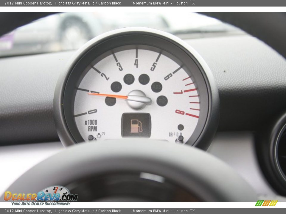 2012 Mini Cooper Hardtop Highclass Gray Metallic / Carbon Black Photo #20