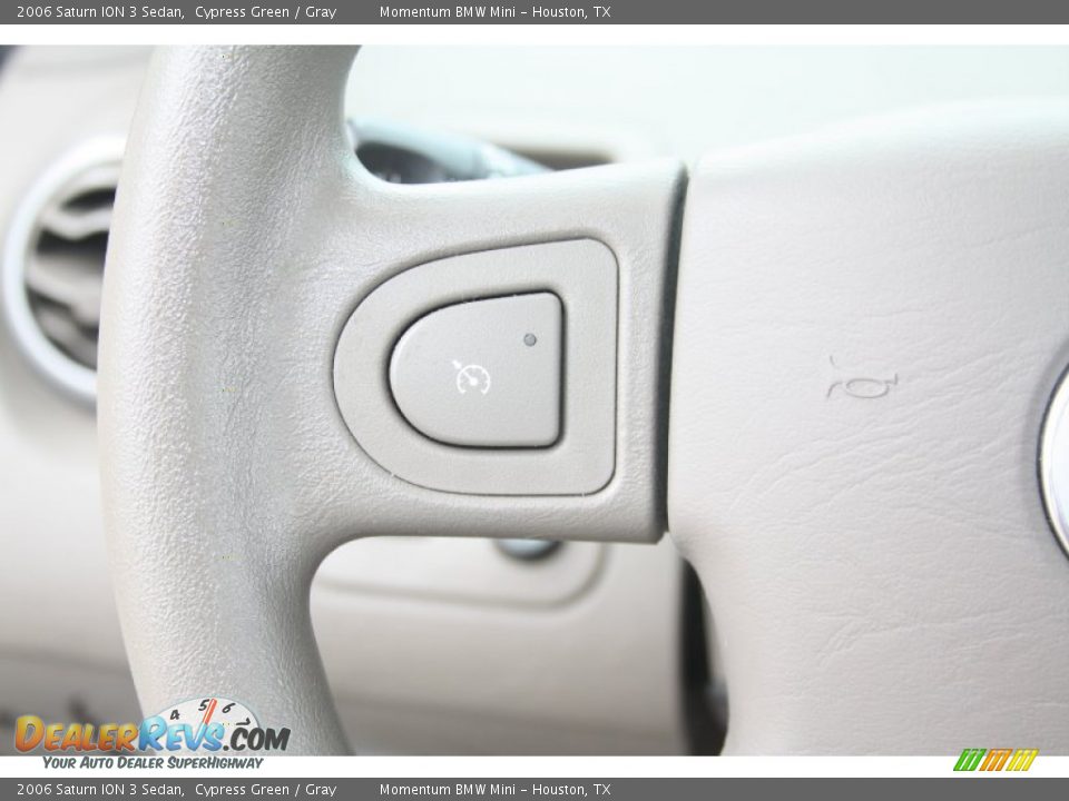 2006 Saturn ION 3 Sedan Cypress Green / Gray Photo #23