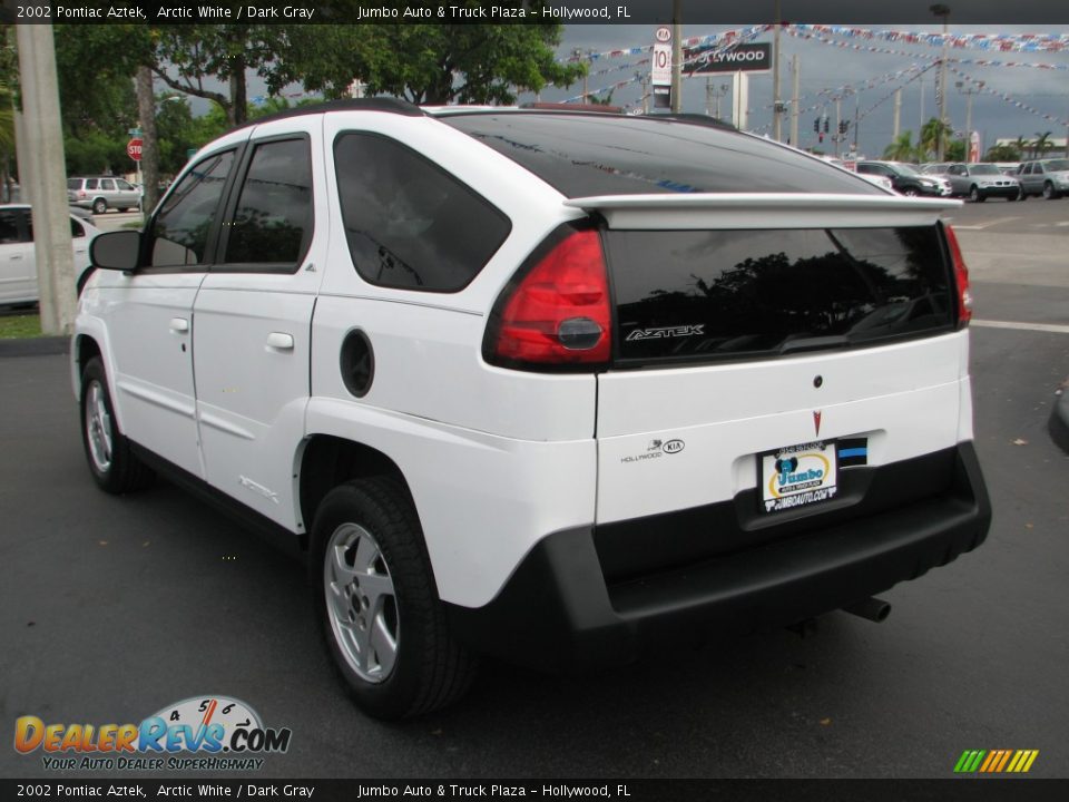 2002 Pontiac Aztek Arctic White / Dark Gray Photo #7