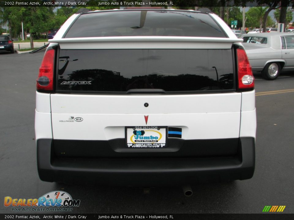 2002 Pontiac Aztek Arctic White / Dark Gray Photo #8