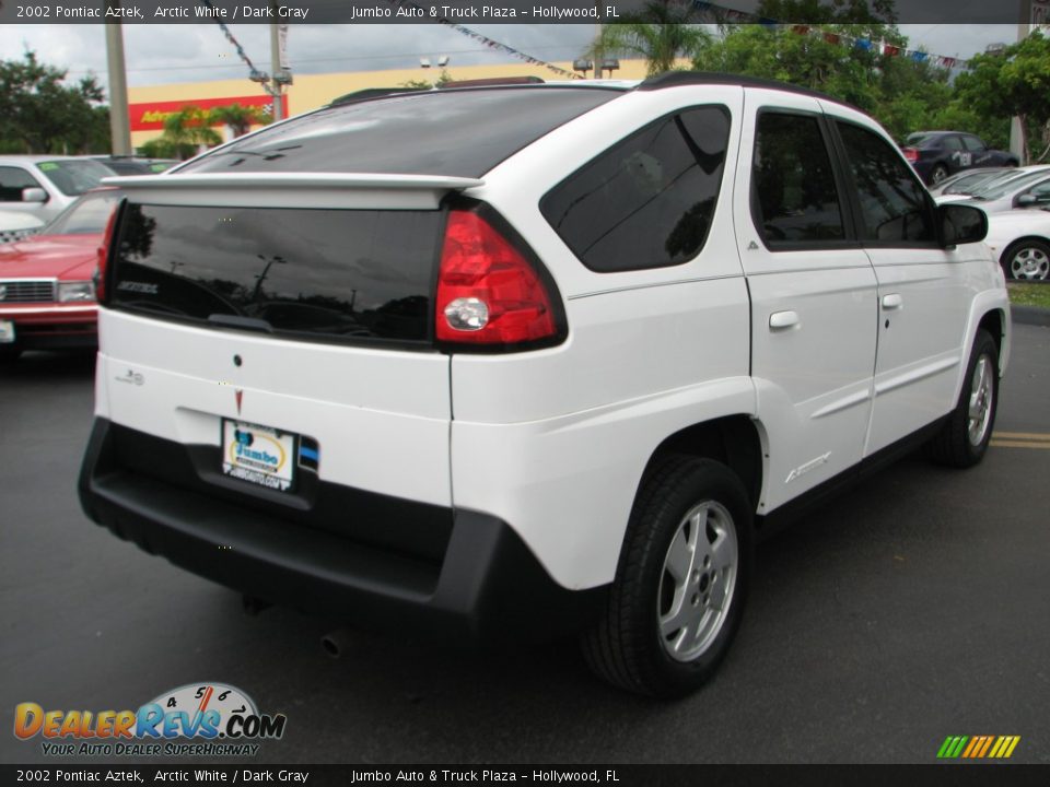 2002 Pontiac Aztek Arctic White / Dark Gray Photo #9