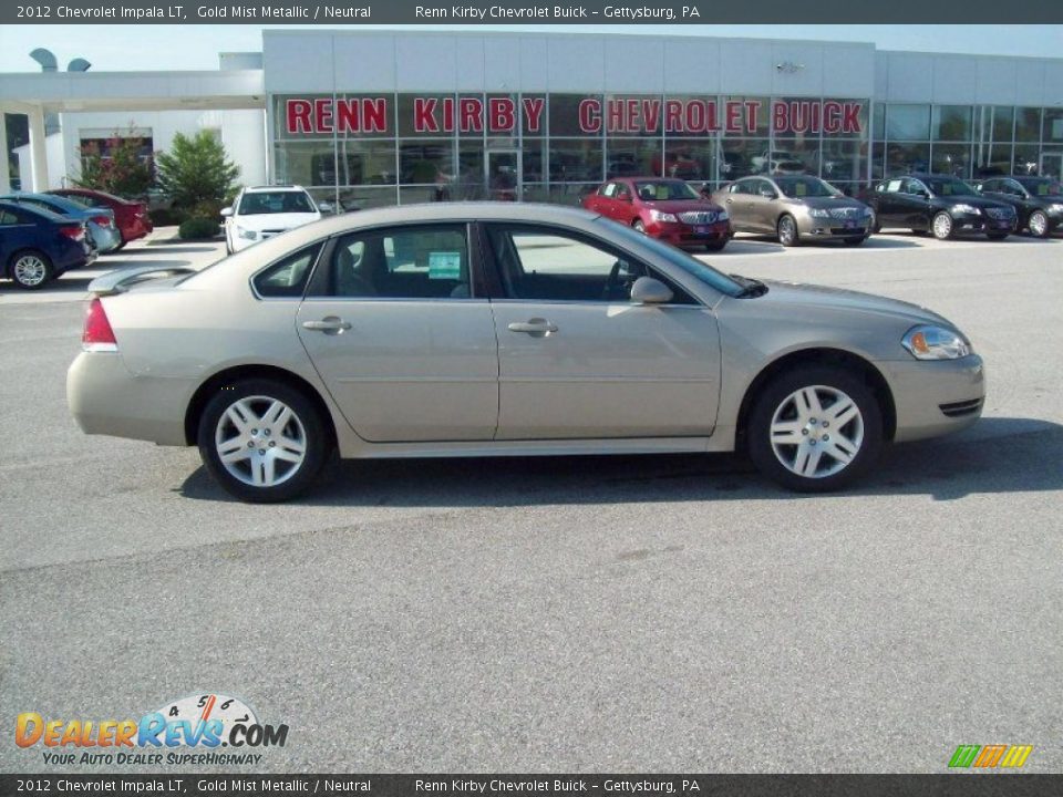 2012 Chevrolet Impala LT Gold Mist Metallic / Neutral Photo #3