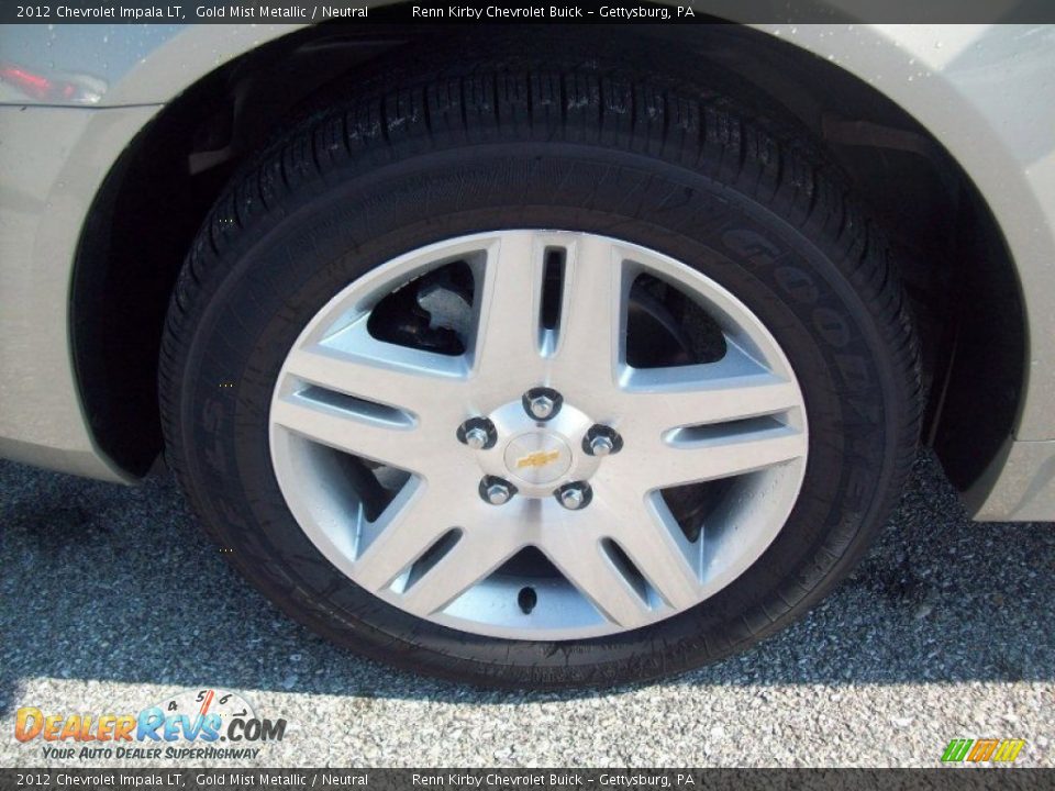 2012 Chevrolet Impala LT Gold Mist Metallic / Neutral Photo #4