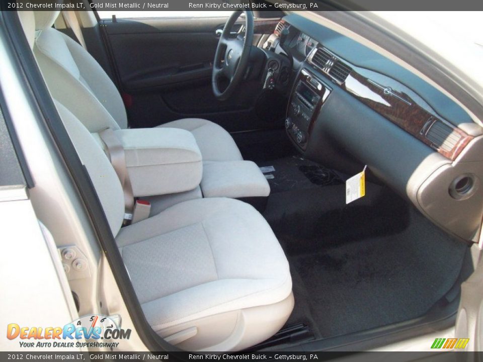 2012 Chevrolet Impala LT Gold Mist Metallic / Neutral Photo #5