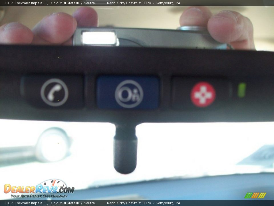 2012 Chevrolet Impala LT Gold Mist Metallic / Neutral Photo #10