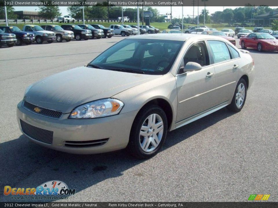 Front 3/4 View of 2012 Chevrolet Impala LT Photo #11